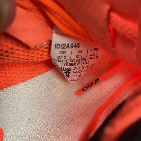 Asics MetaRacer Tokyo Shoes Womens Size 10.5 Red Black Running FlyteFoam Walking - Picture 9 of 9